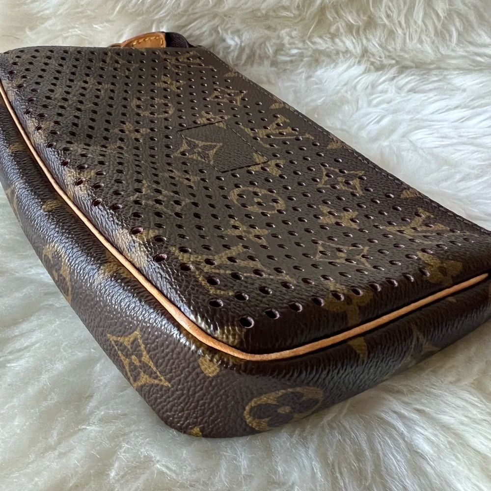 Louis Vuitton Perforated Monogram Clutch - Picture 9 of 10